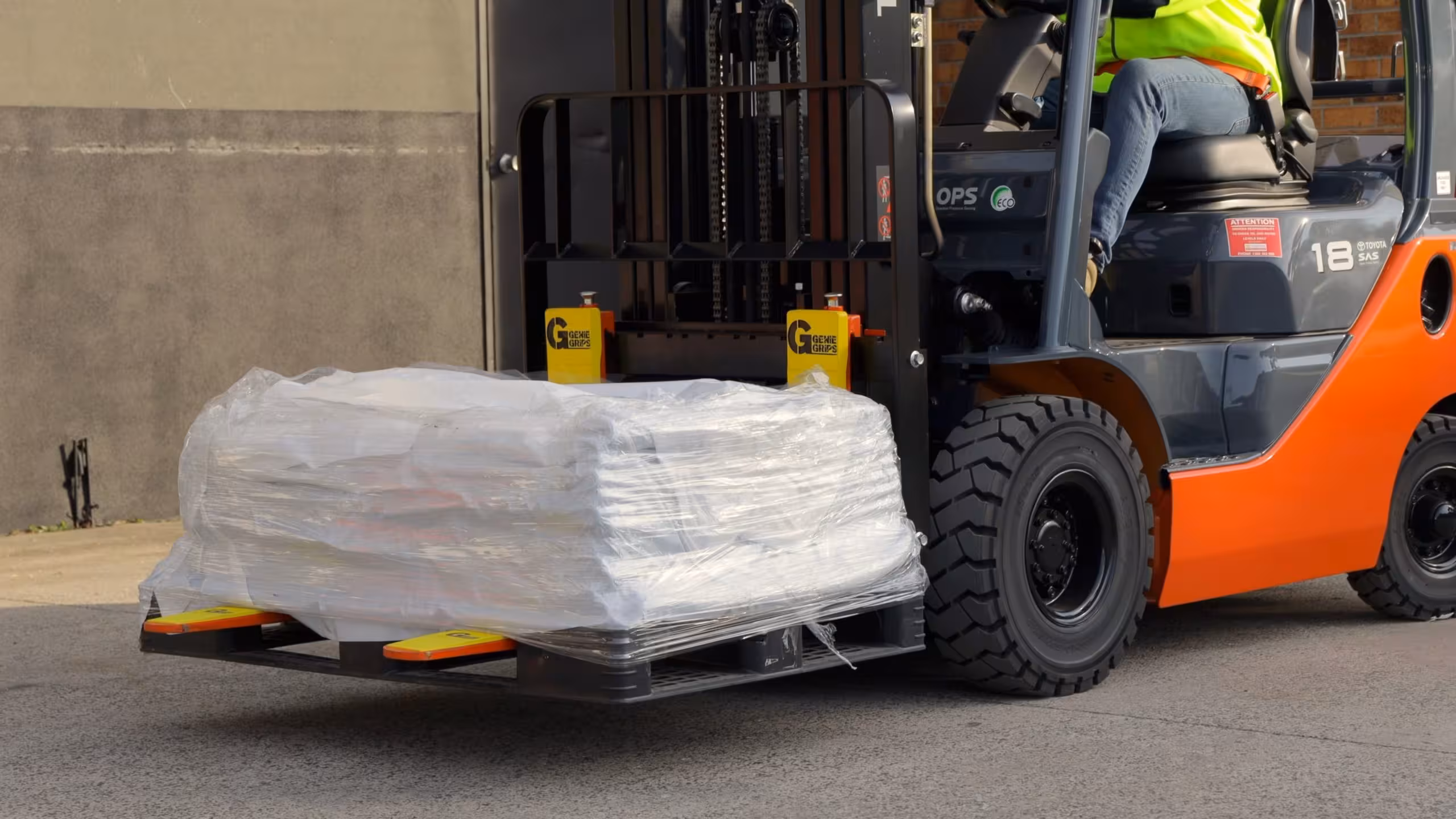 GenieGrips-Stik-It-Pads_forklift