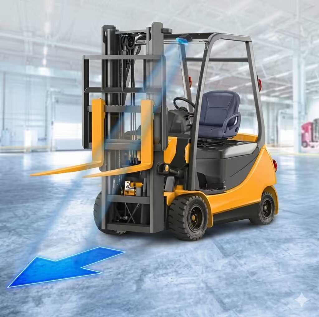 forklift bluespot_ok_ışık