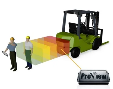 forklift geri yaklaşım sensörü_radar sensör